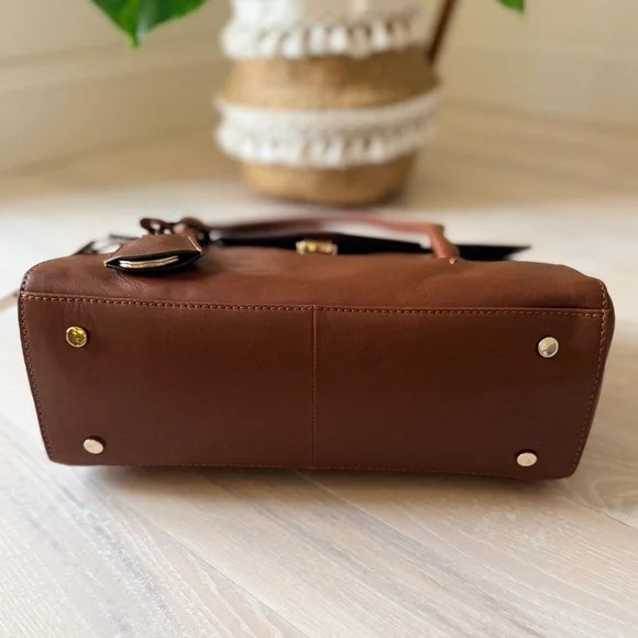 RADLEY LONDON Apsley Road Medium Flapover Tote - Dark Brown - Picture 4 of 10